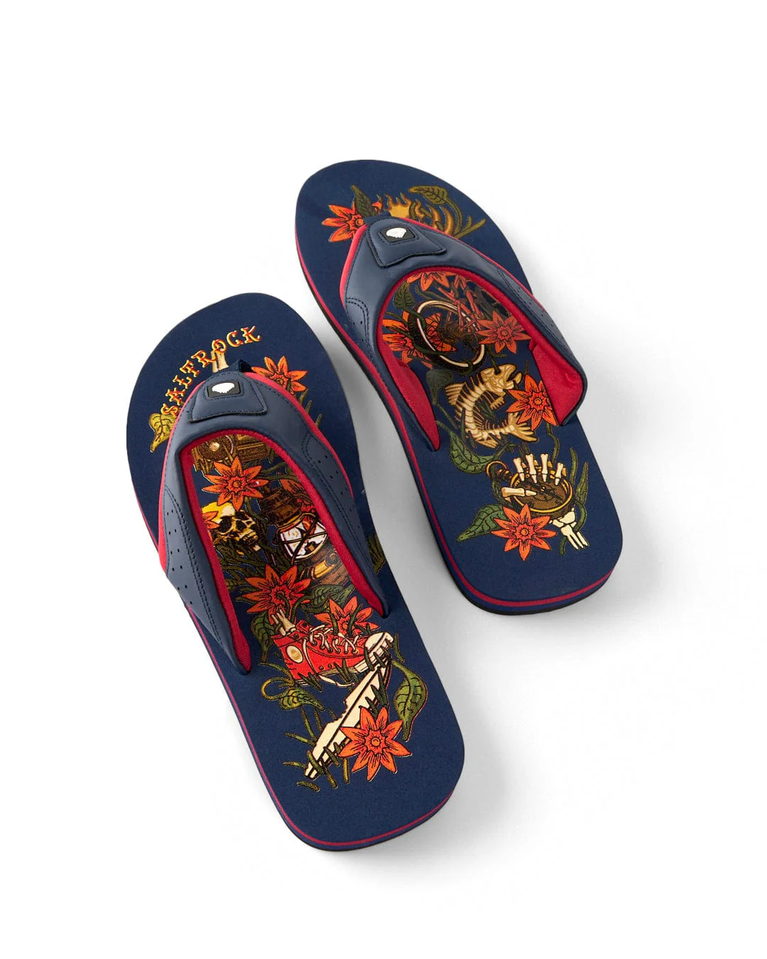Wanderer - Mens Flip Flops - Blue - Image 4