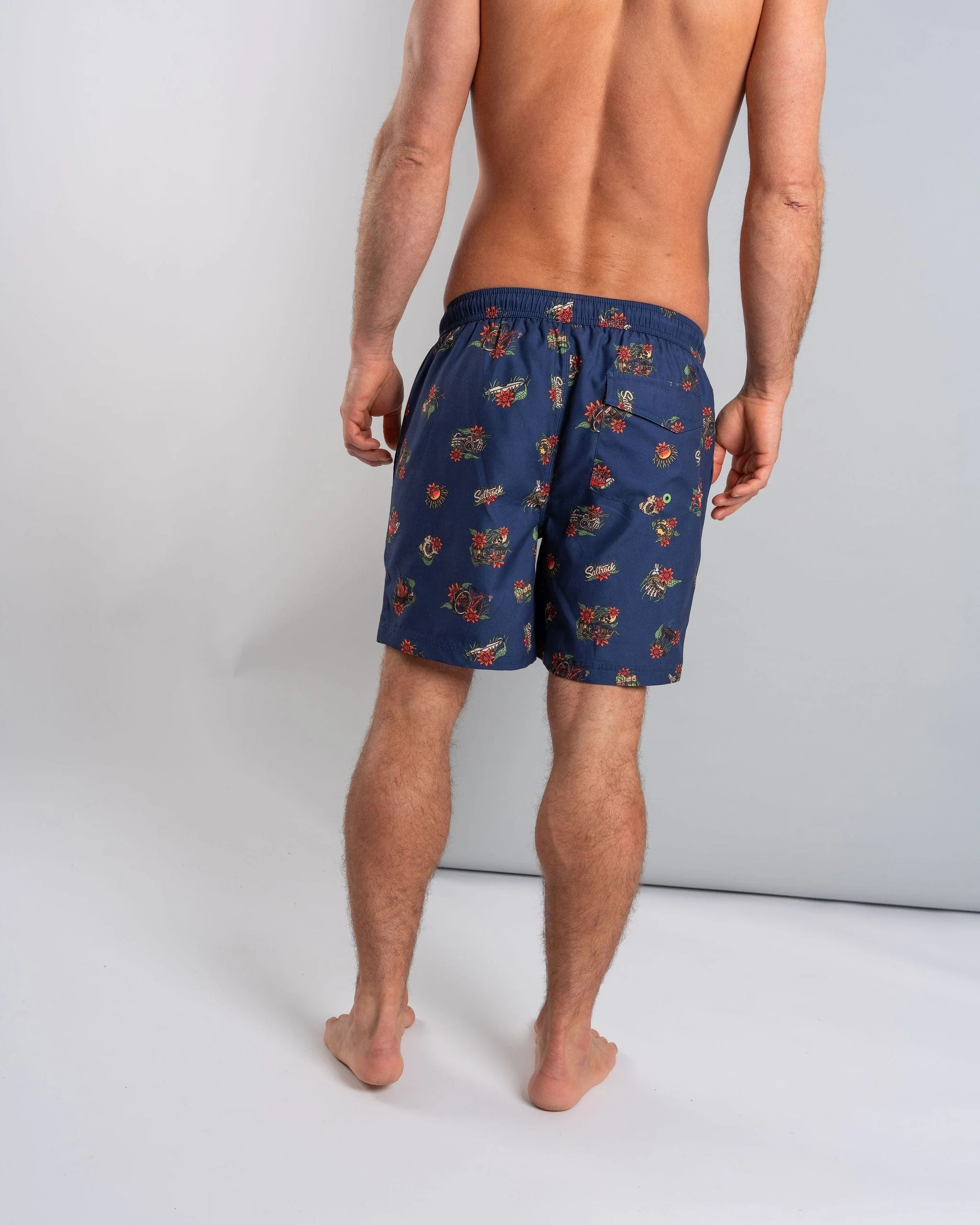 Wanderer - Mens Swim Short - Blue - Image 11