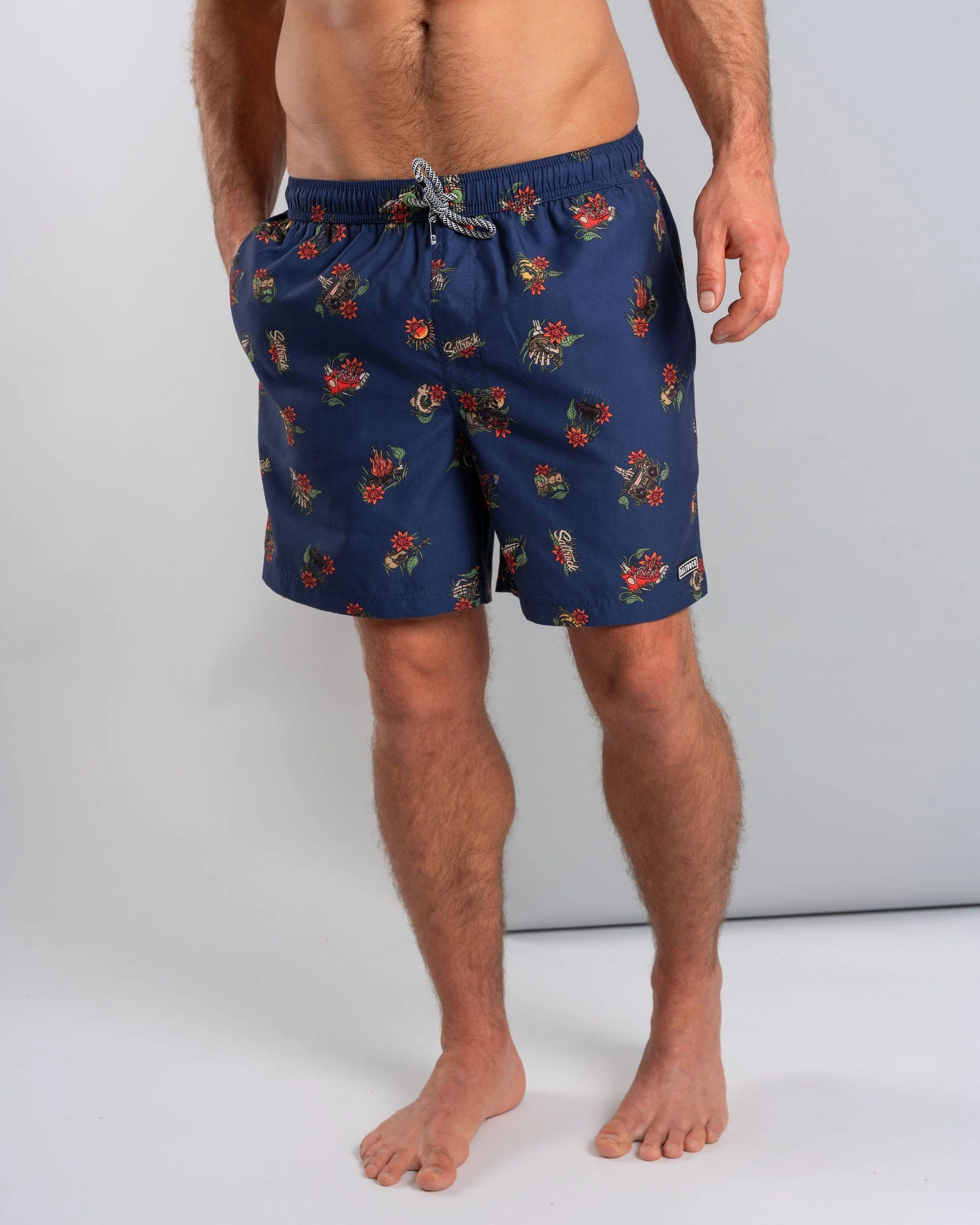 Wanderer - Mens Swim Short - Blue - Image 12