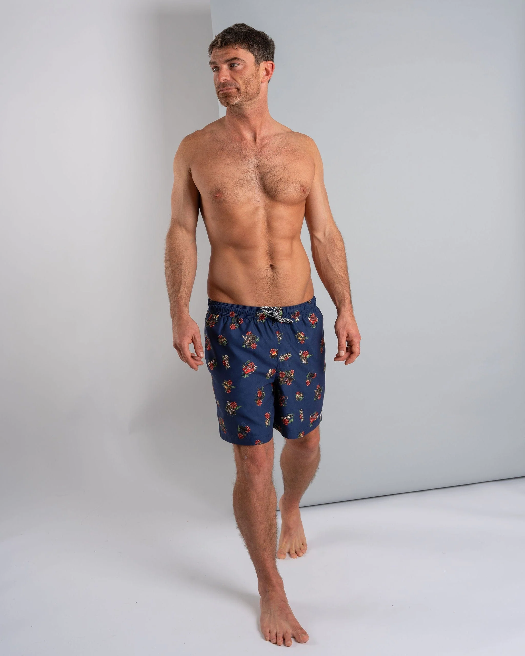 Wanderer - Mens Swim Short - Blue - Image 3