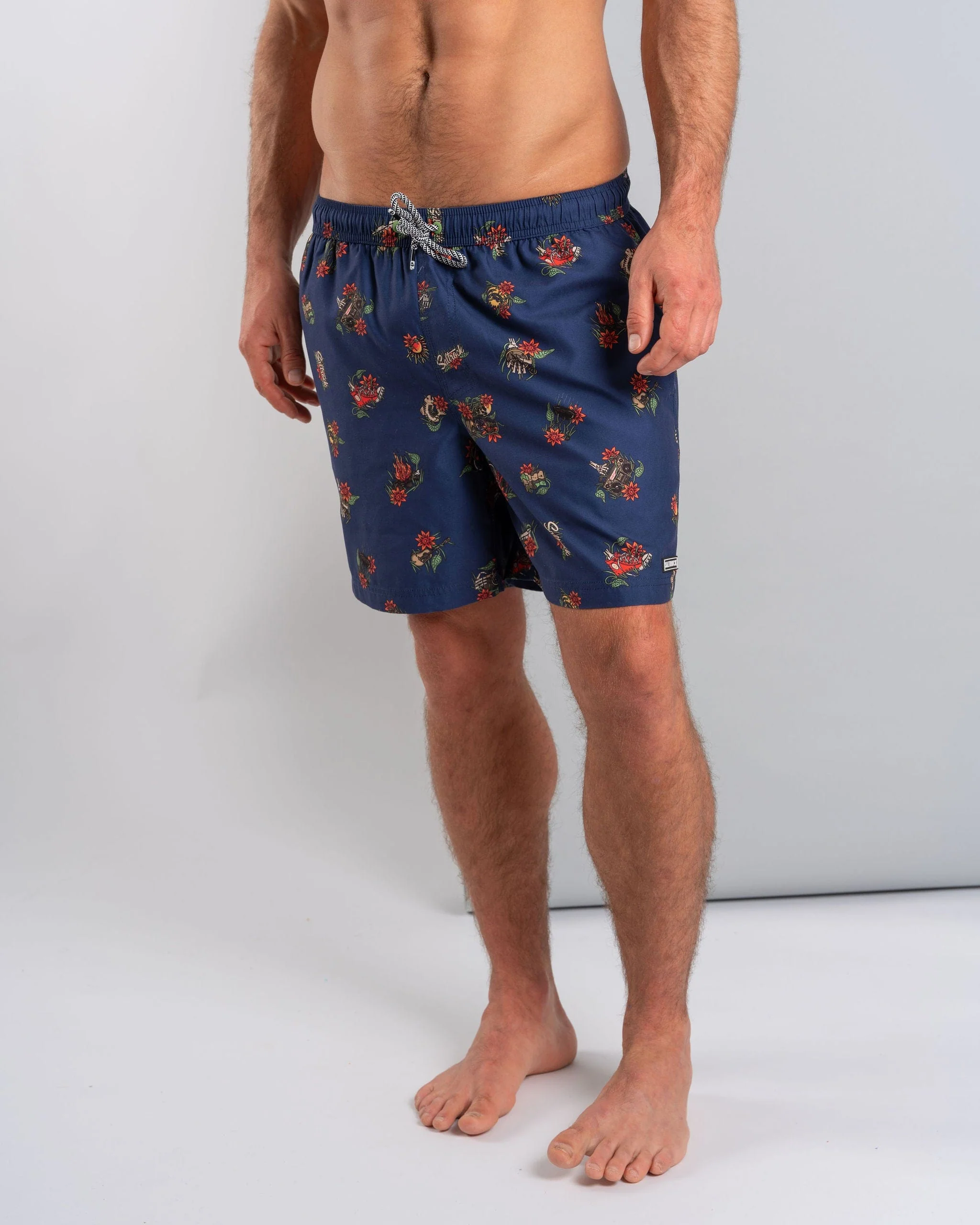 Wanderer - Mens Swim Short - Blue - Image 6