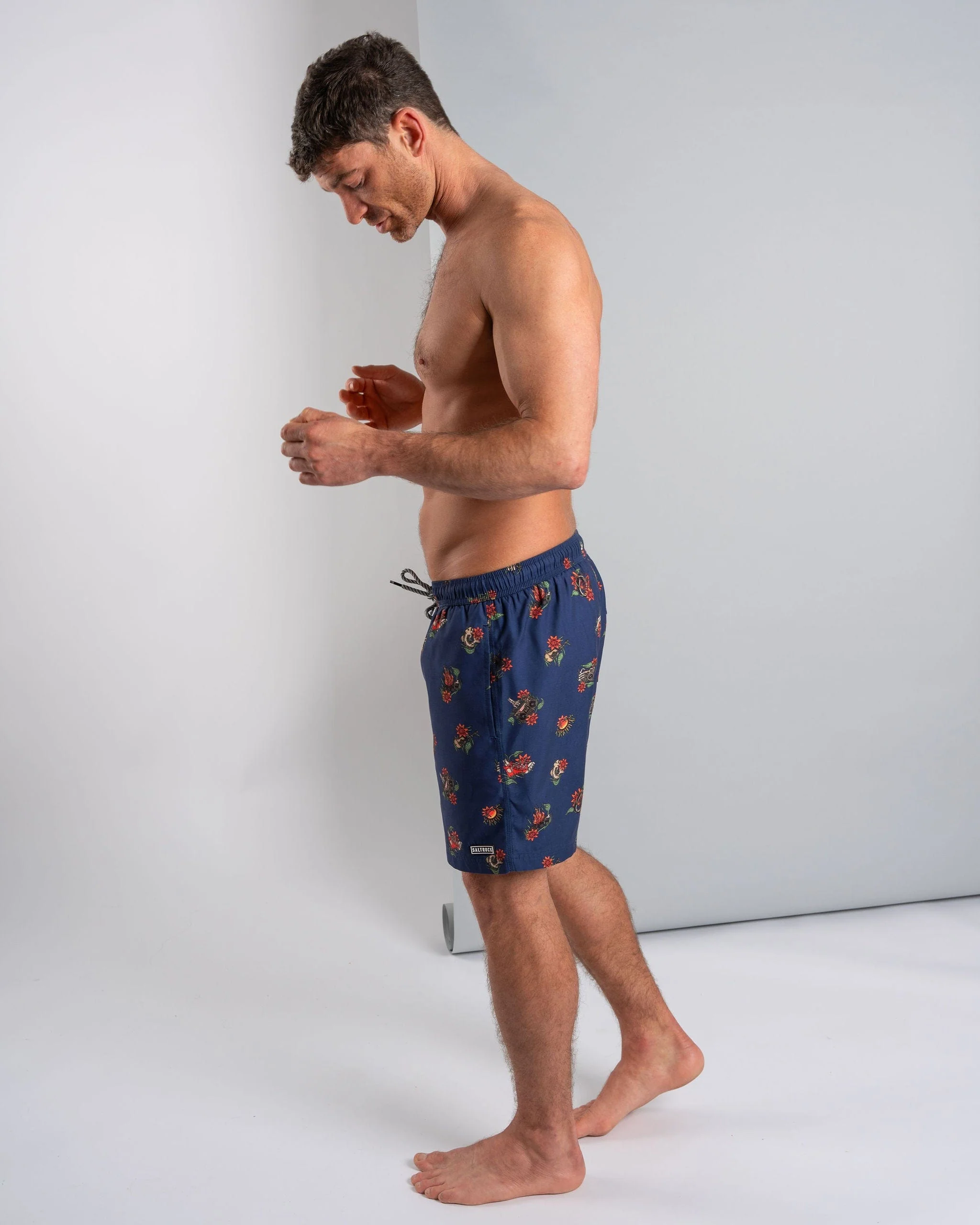 Wanderer - Mens Swim Short - Blue - Image 8