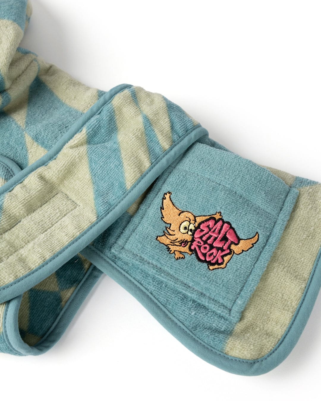 Warp - Pet Towelling Robe - Light Blue - Image 2