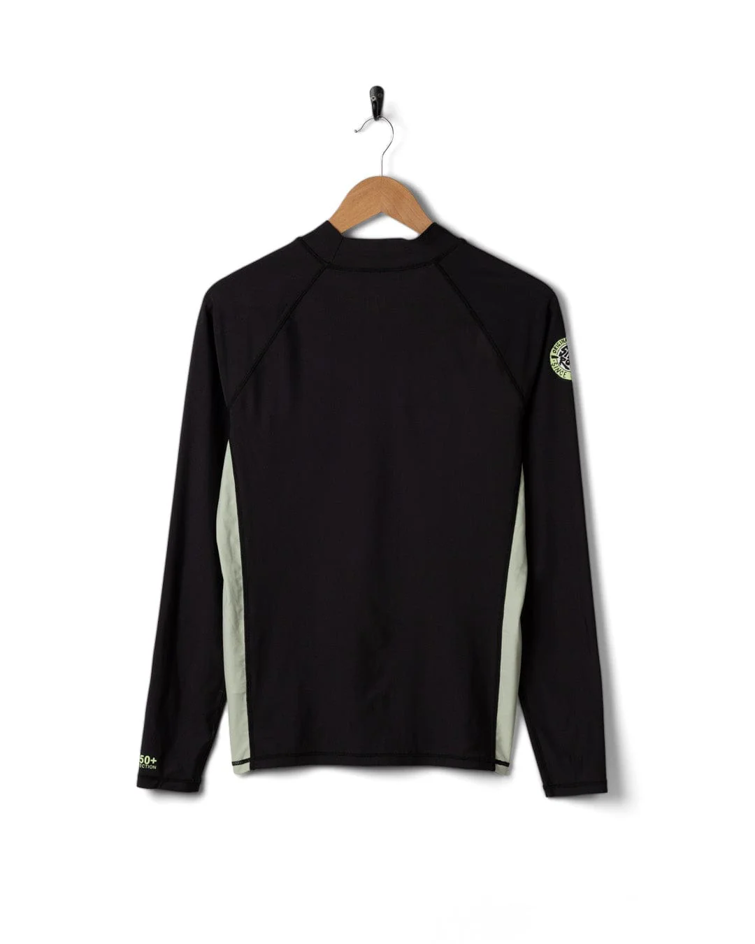 Warp Surf - Mens Long Sleeve Rashvest - Dark Grey - Image 12