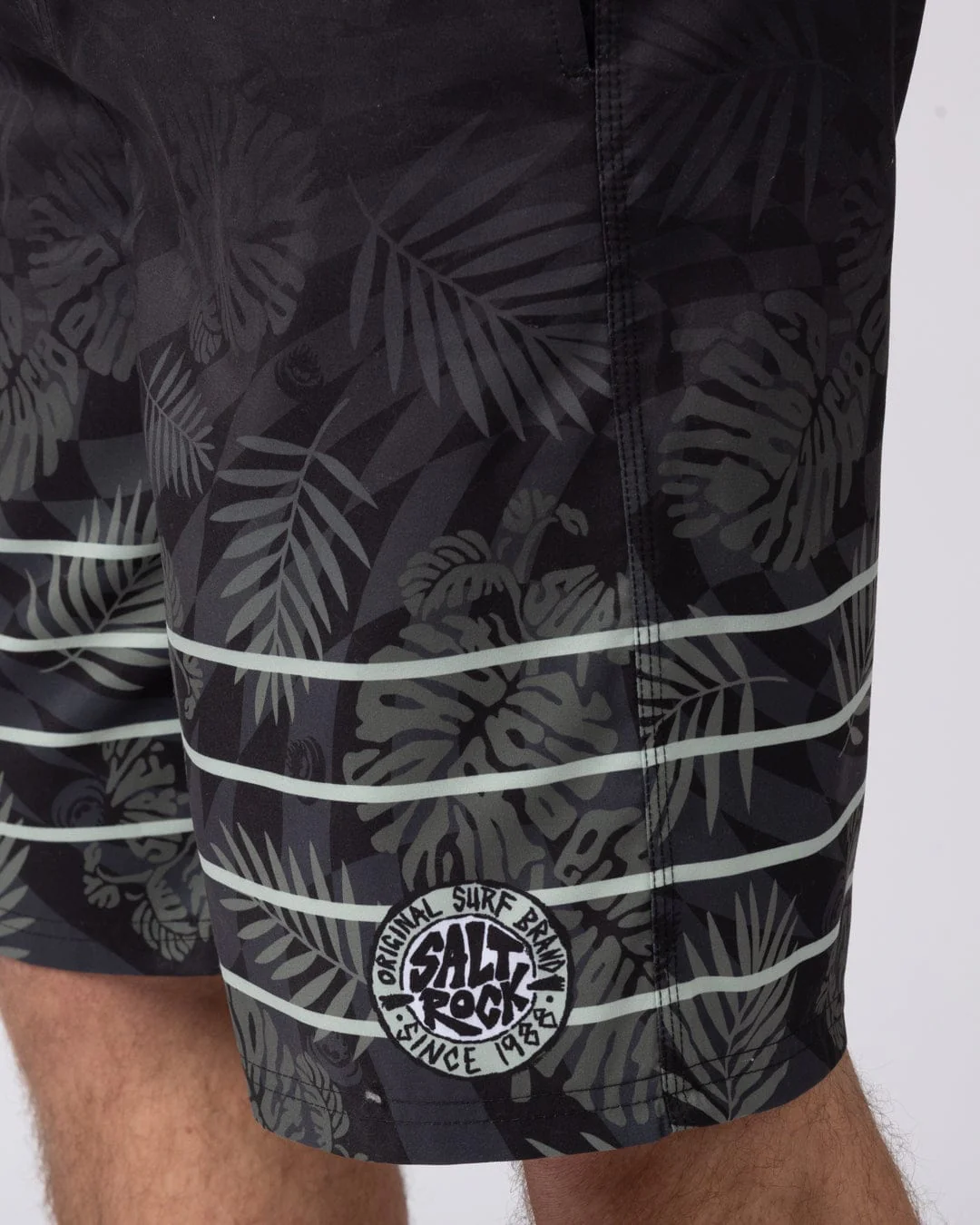 Warp Surf - Mens BoardShort - Dark Grey - Image 2