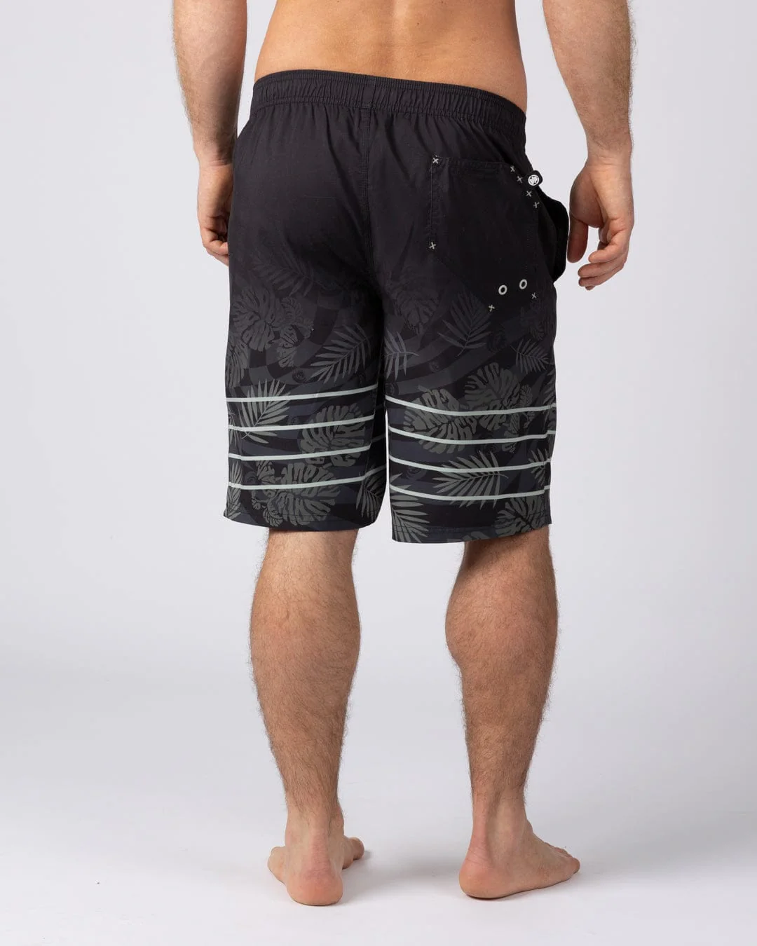 Warp Surf - Mens BoardShort - Dark Grey - Image 3
