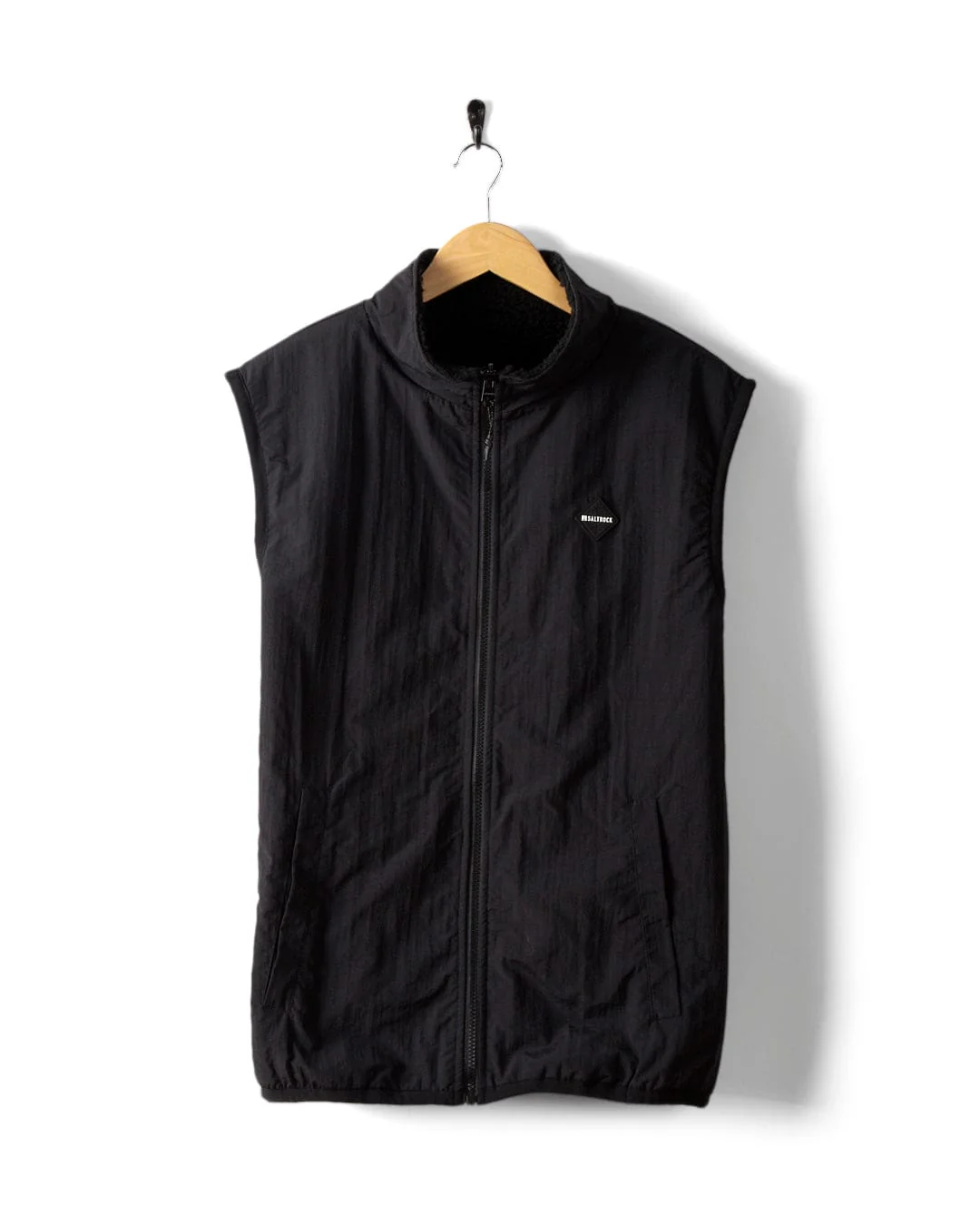 Wezley - Mens Reversible Gilet - Black - Image 4