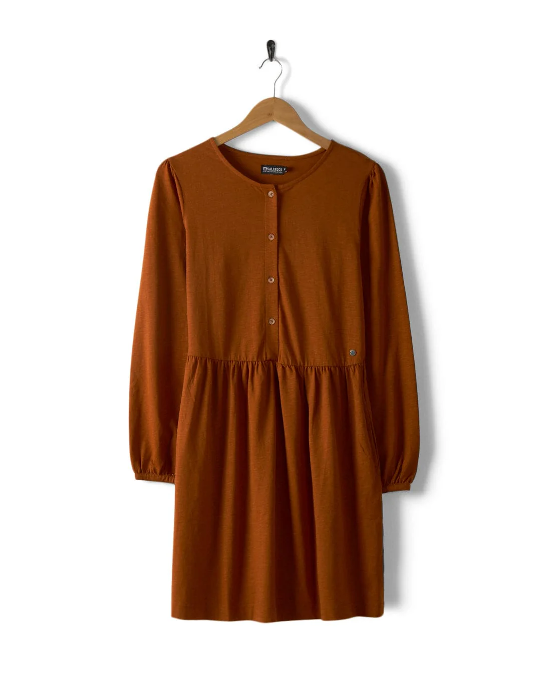 Winnie - Womens Dress - Dark Orange - Image 2