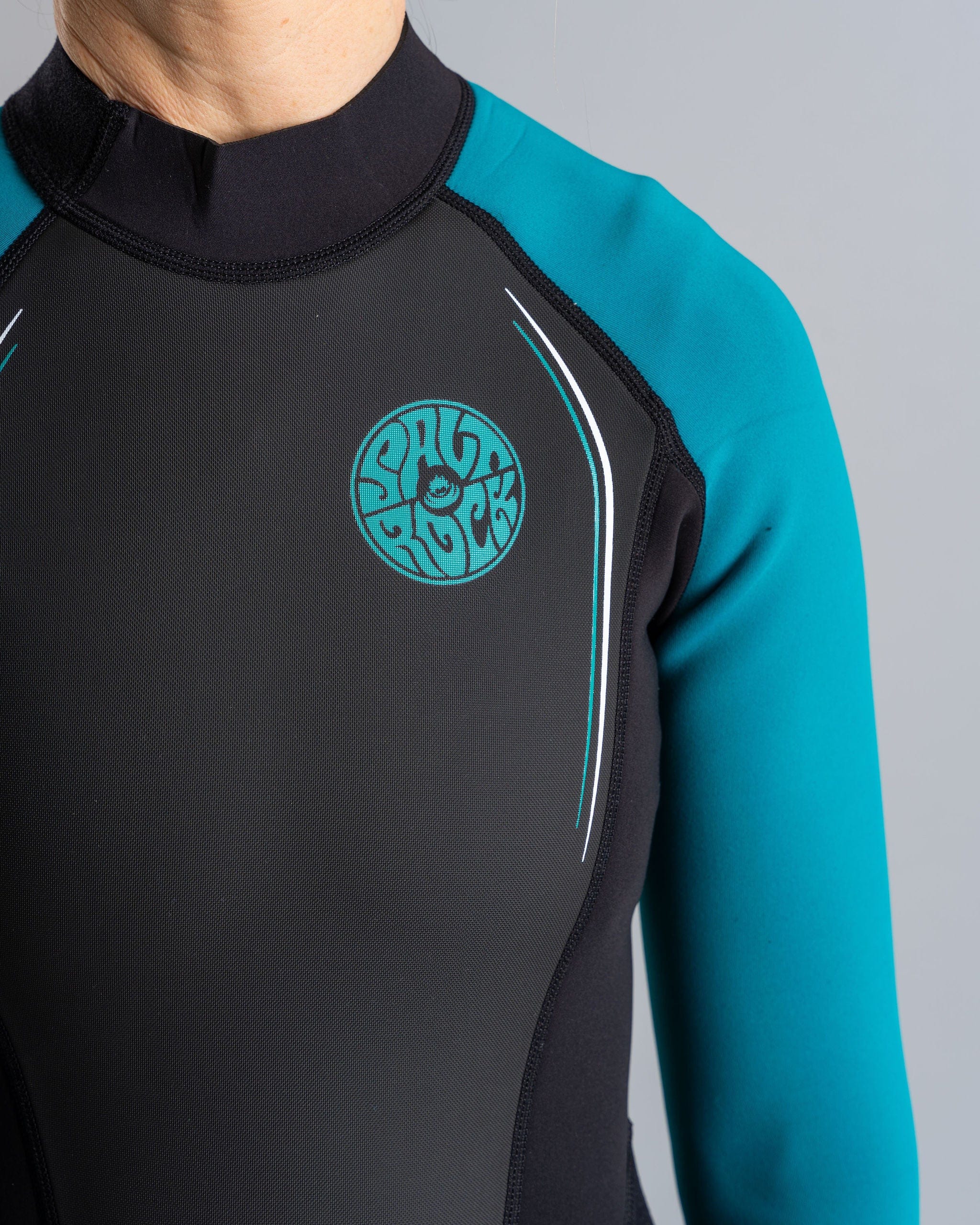Womens 3/2 Core Full Wetsuit - Turquoise - Image 12