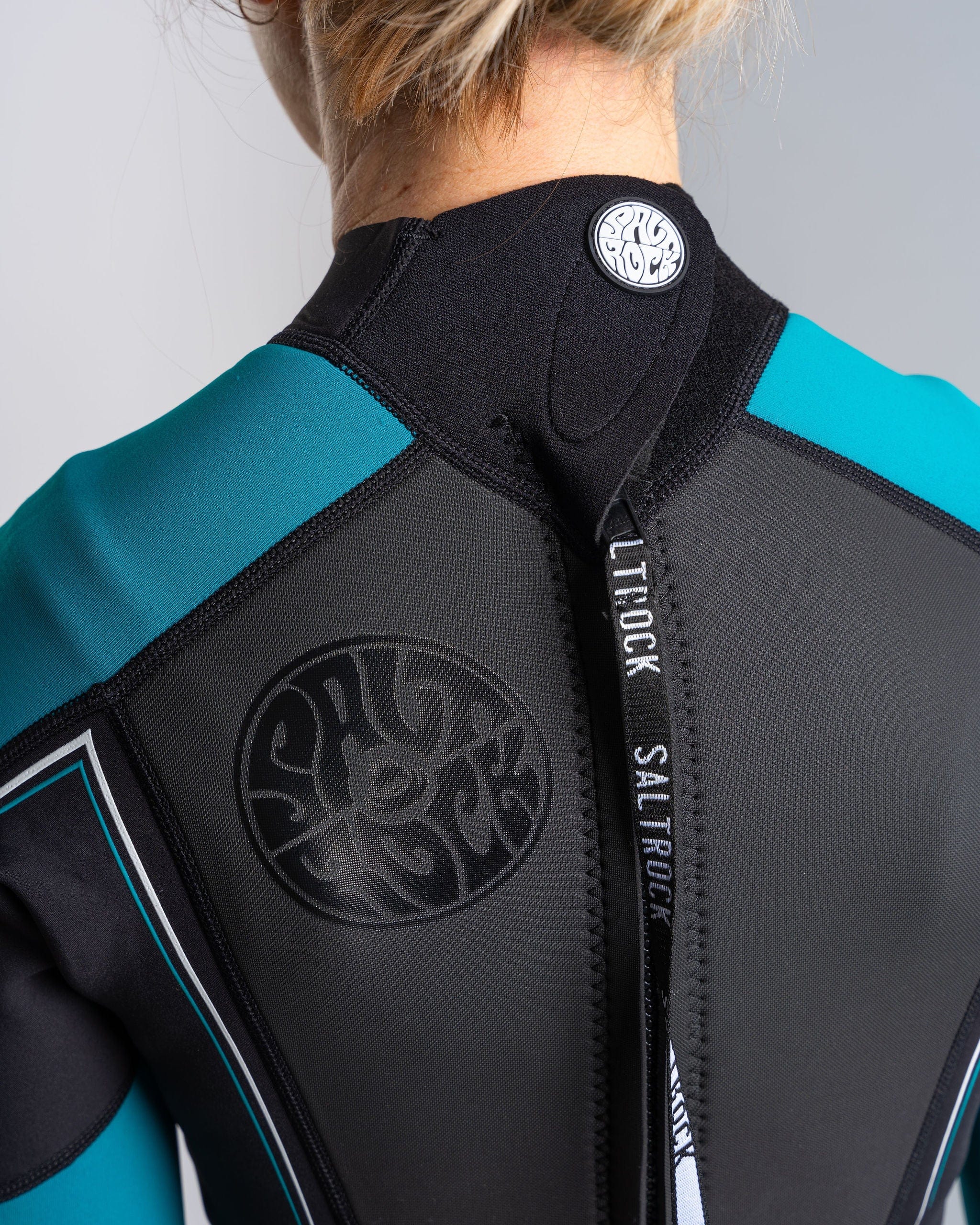 Womens 3/2 Core Full Wetsuit - Turquoise - Image 16