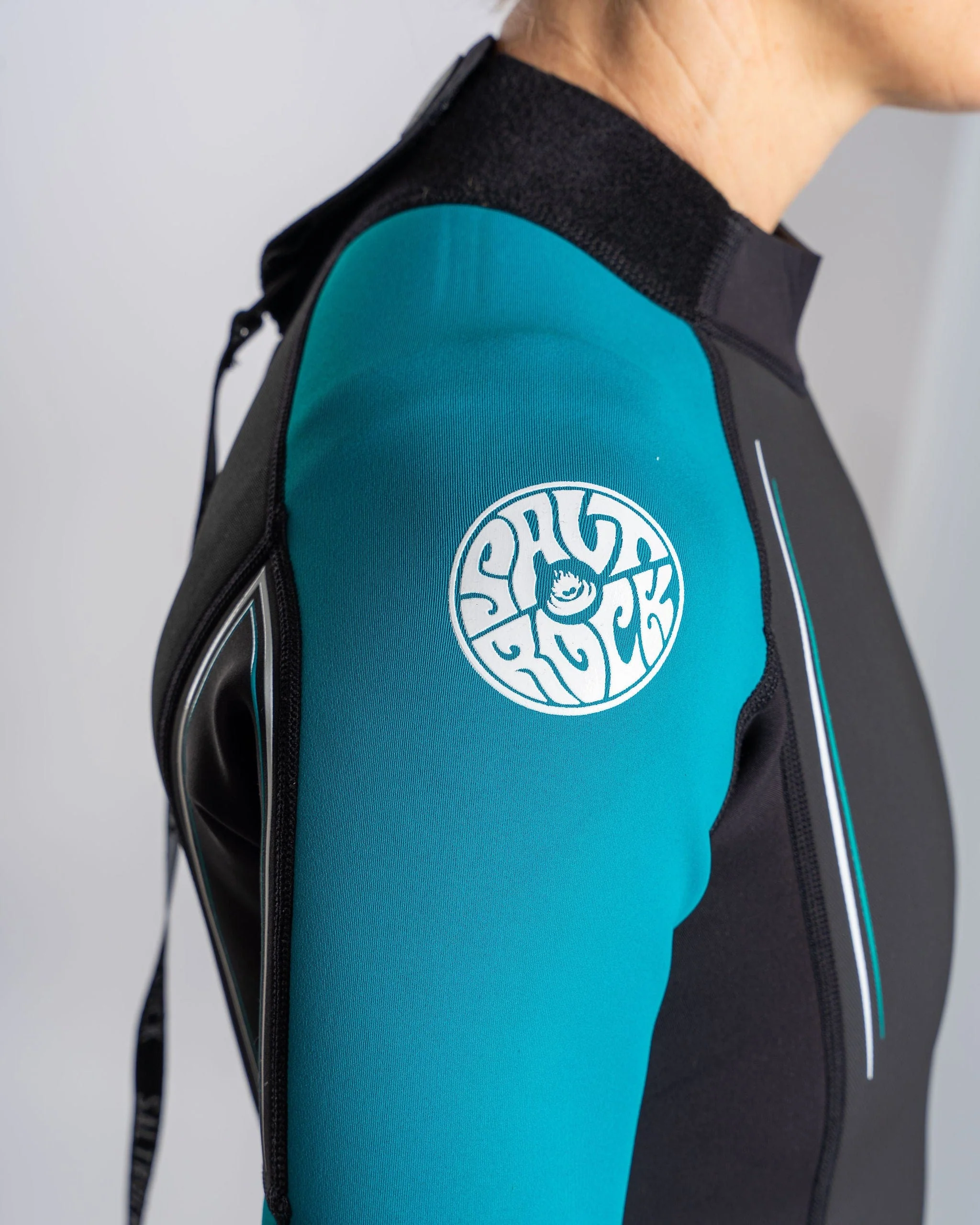 Womens 3/2 Core Full Wetsuit - Turquoise - Image 5
