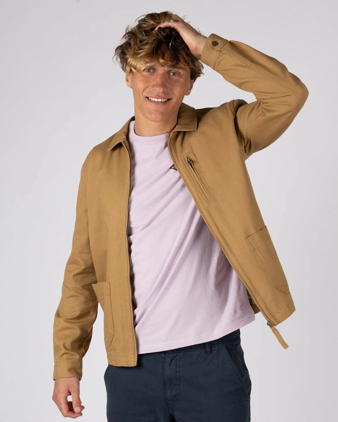 Wyatt Origins - Mens Casual Jacket - Brown - Image 10
