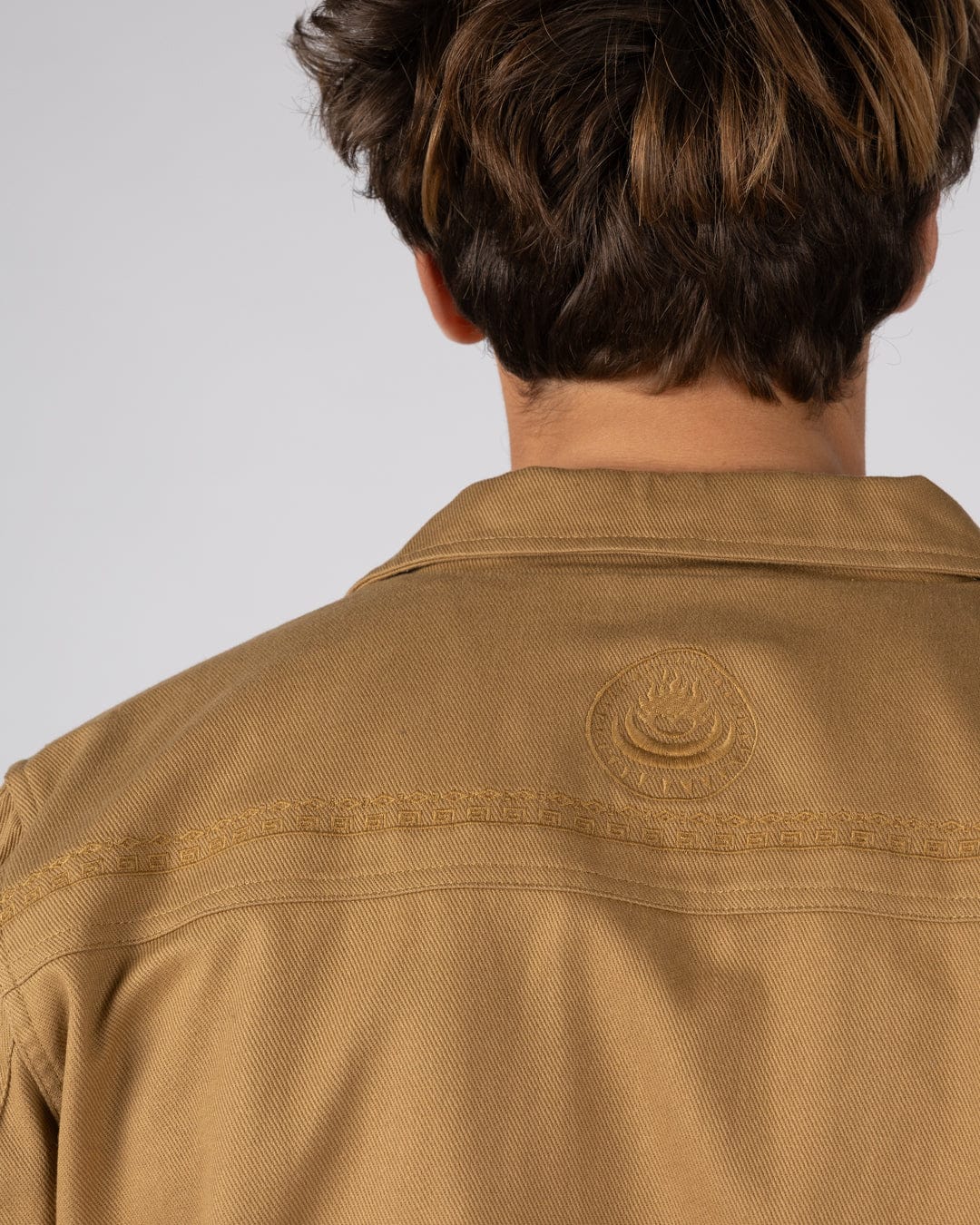 Wyatt Origins - Mens Casual Jacket - Brown - Image 12
