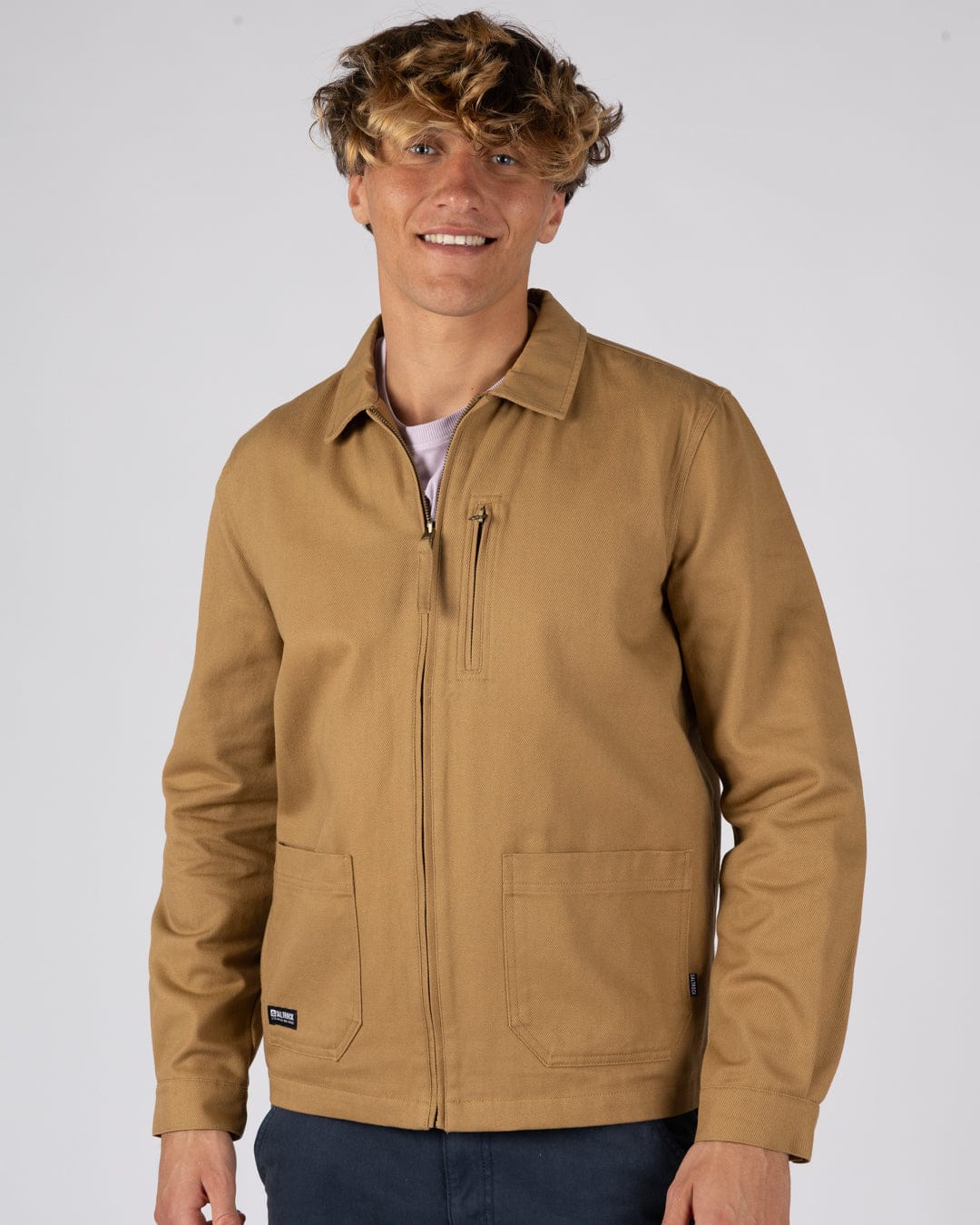 Wyatt Origins - Mens Casual Jacket - Brown - Image 4