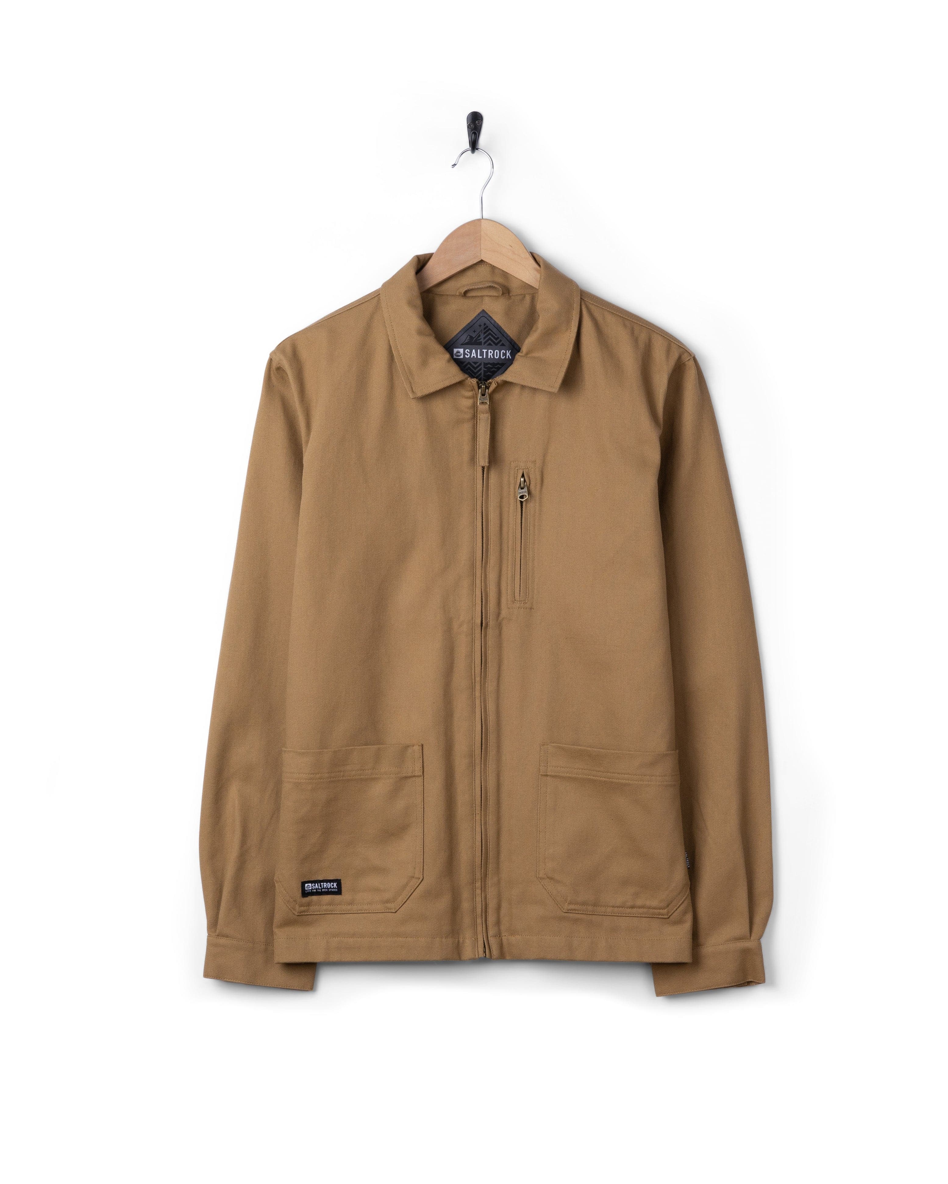 Wyatt Origins - Mens Casual Jacket - Brown - Image 6