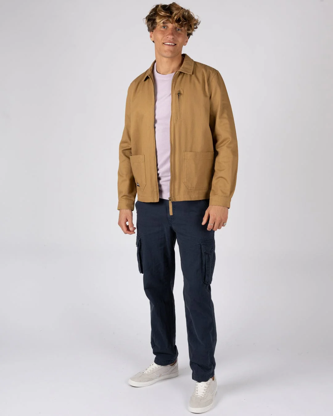 Wyatt Origins - Mens Casual Jacket - Brown - Image 7