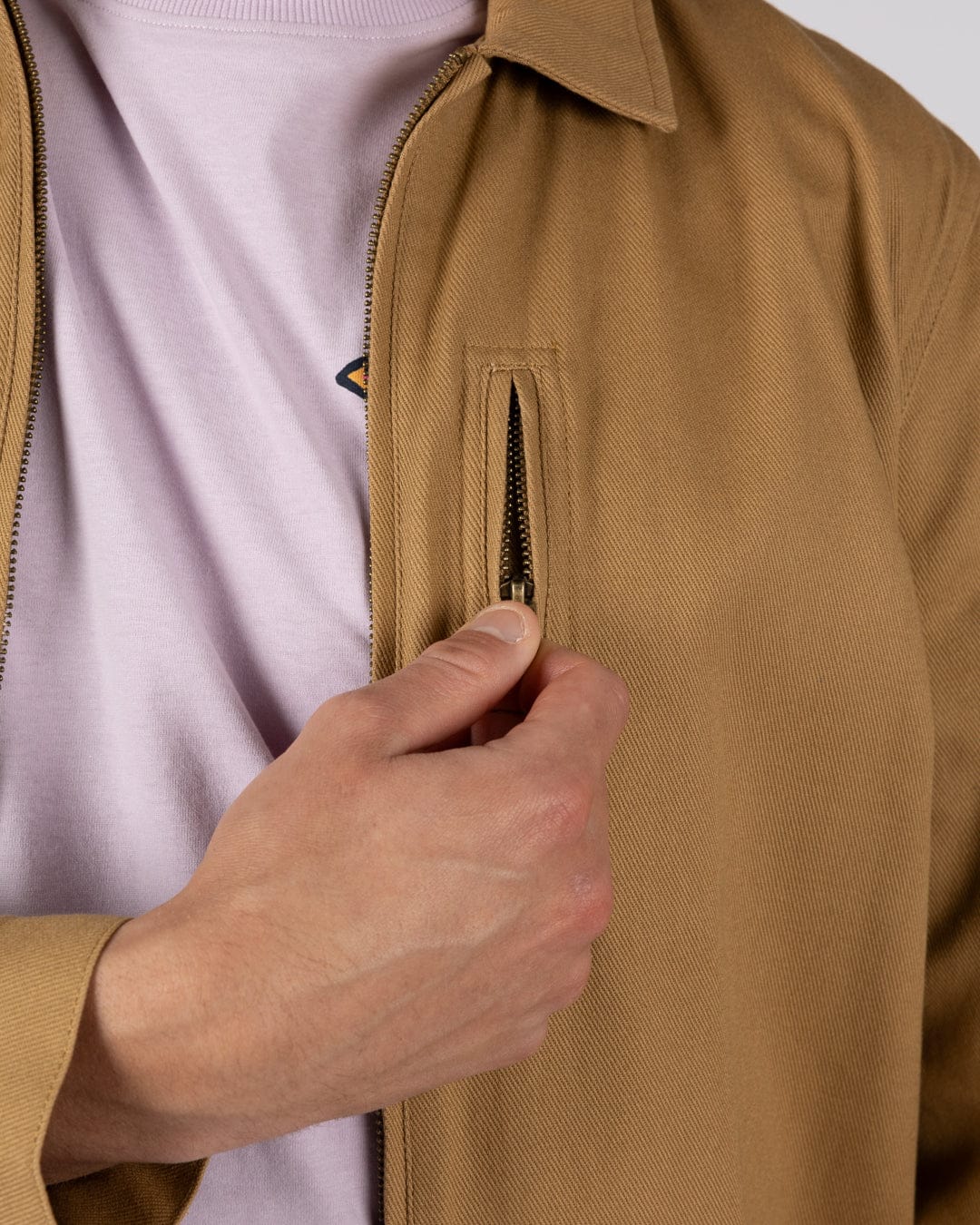 Wyatt Origins - Mens Casual Jacket - Brown - Image 8