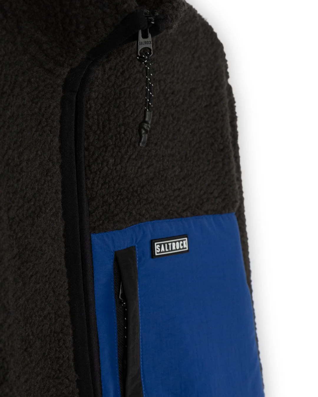 Wye 2 - Mens Sherpa Fleece - Grey/Blue - Image 10