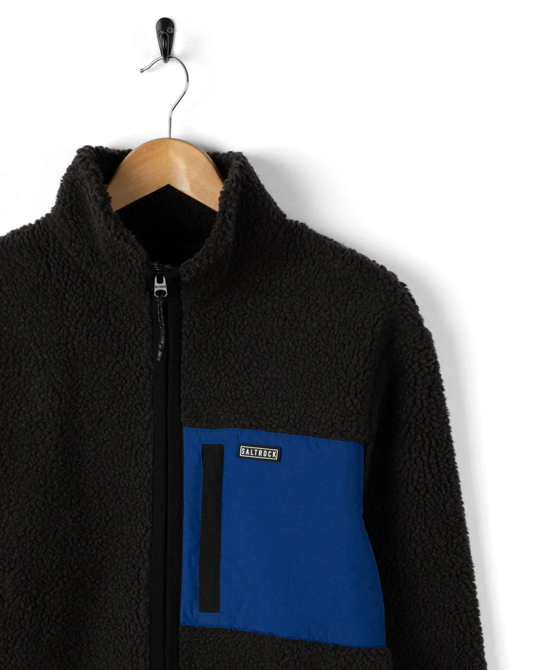 Wye 2 - Mens Sherpa Fleece - Grey/Blue - Image 12