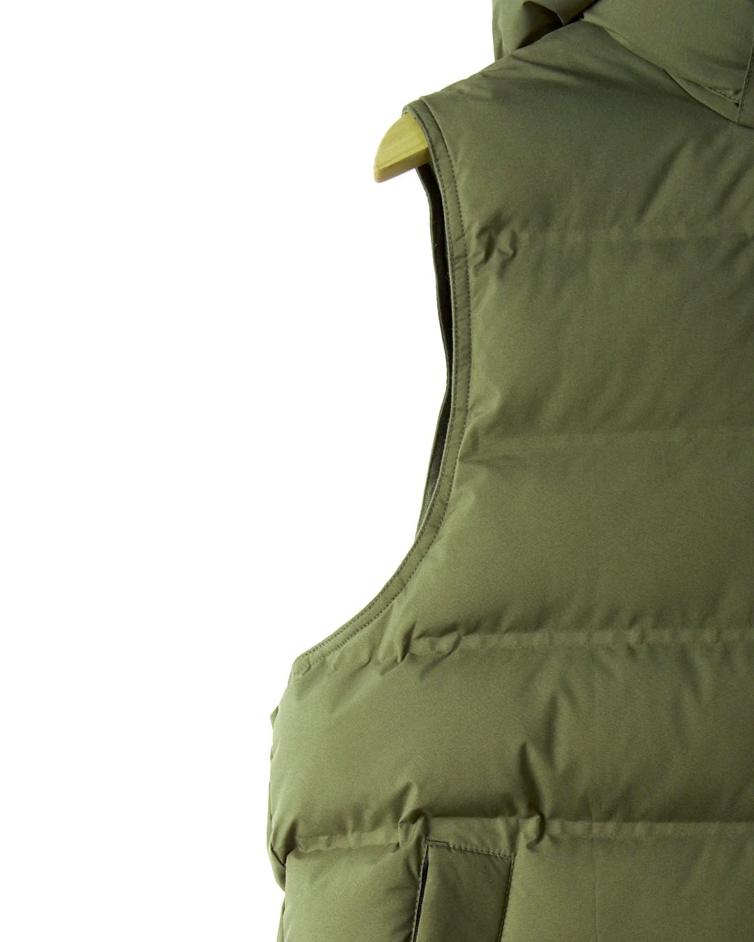 Xavier - Mens Padded Gilet - Green - Image 6