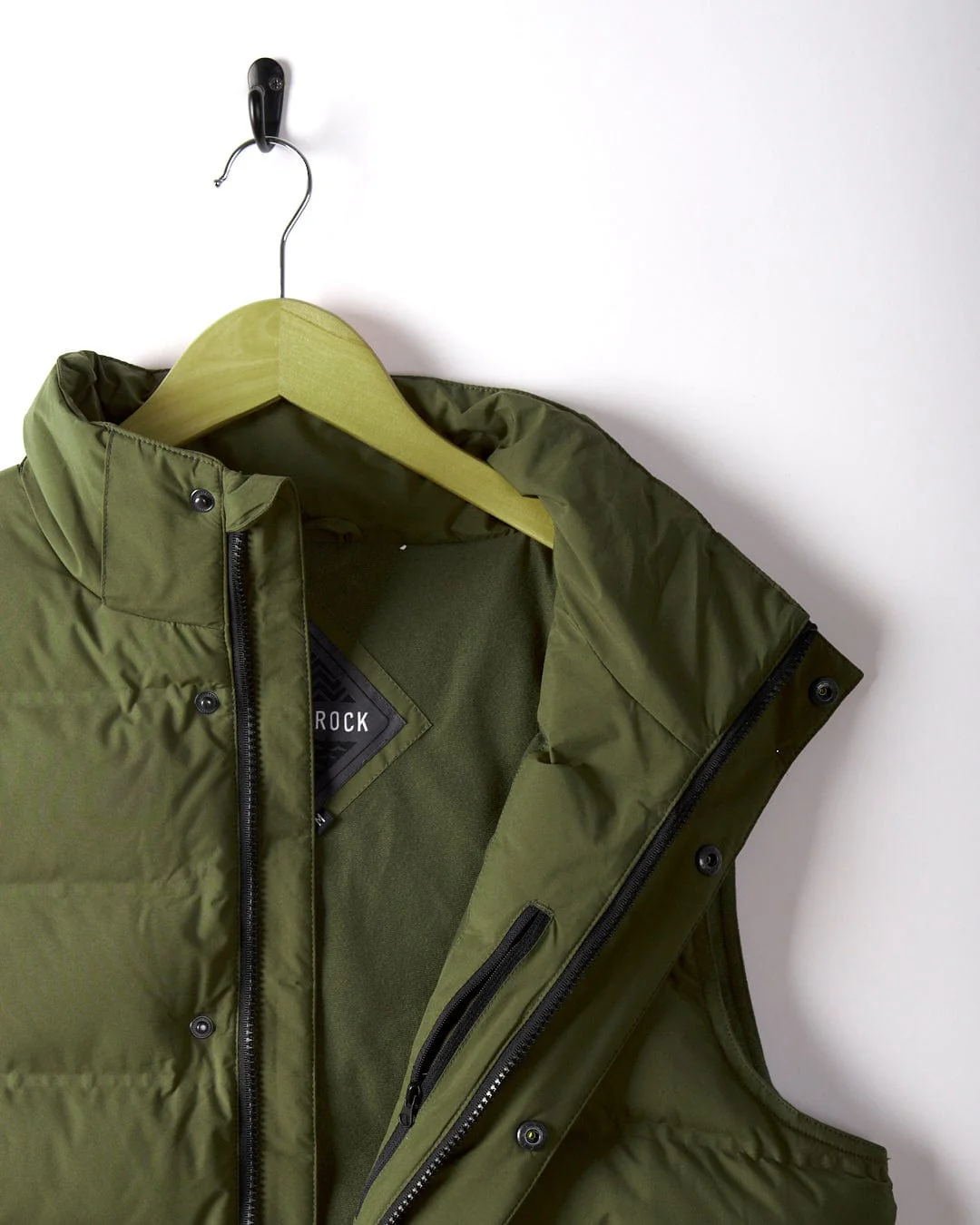 Xavier - Mens Padded Gilet - Green - Image 8