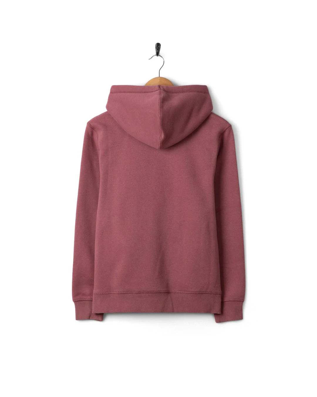 Yesterdays Youth - Womens Pop Hoodie - Dark Pink - Image 6