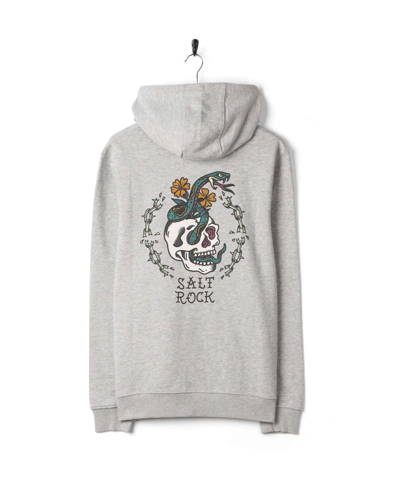 Yesterday's Youth - Mens Pop Hoodie - Grey - Image 7