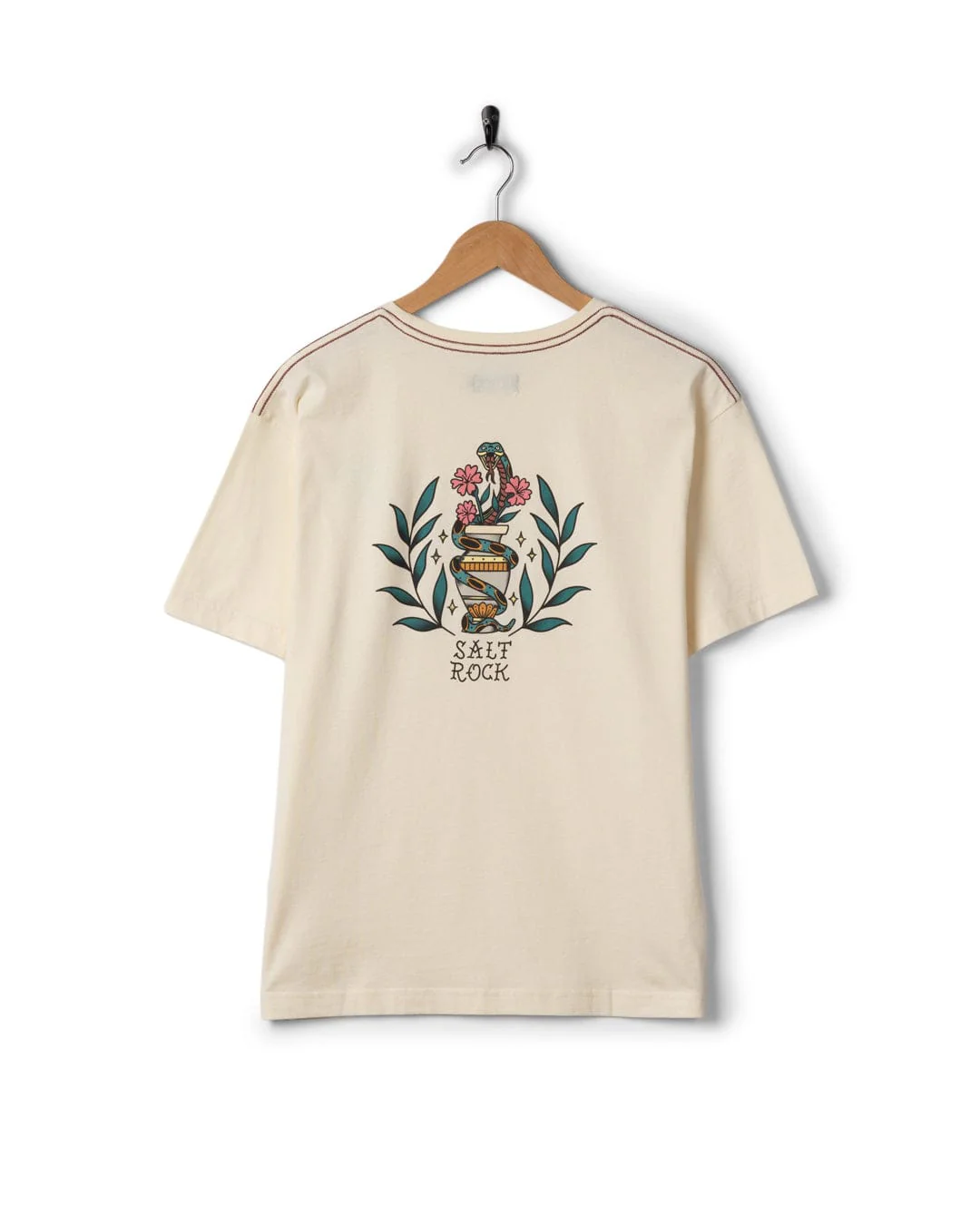 Yesterdays Youth - Womens Oversized Short Sleeve T-Shirt - Cream