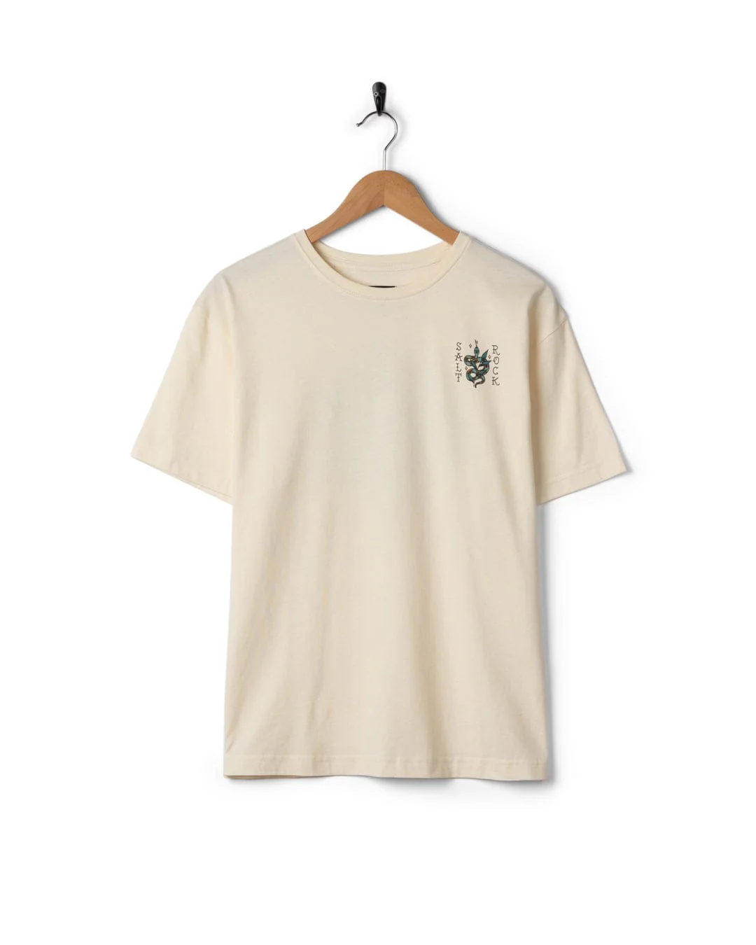 Yesterdays Youth - Womens Oversized Short Sleeve T-Shirt - Cream - Image 2