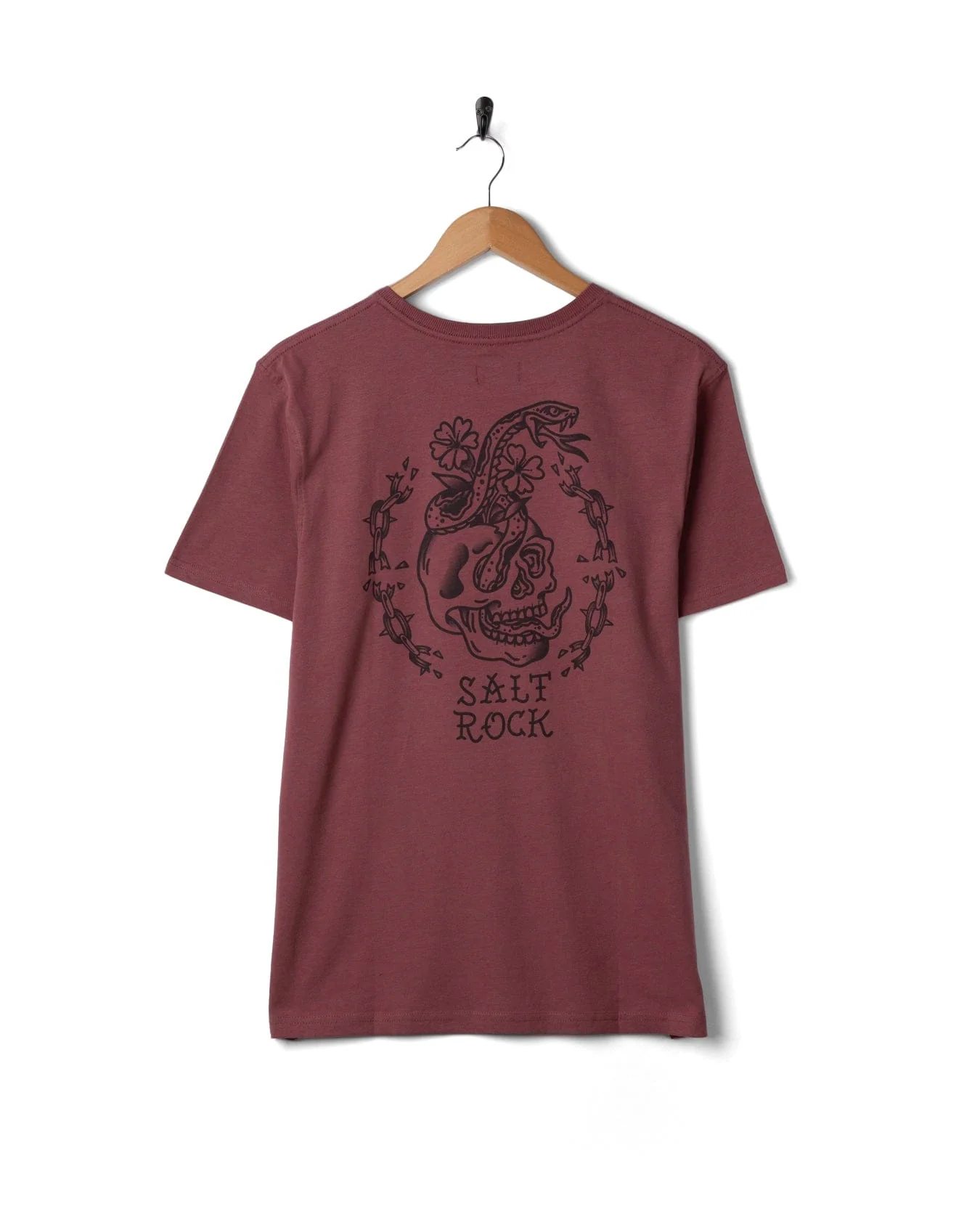 Yesterdays Youth - Mens Short Sleeve T-Shirt - Dark Pink - Image 6