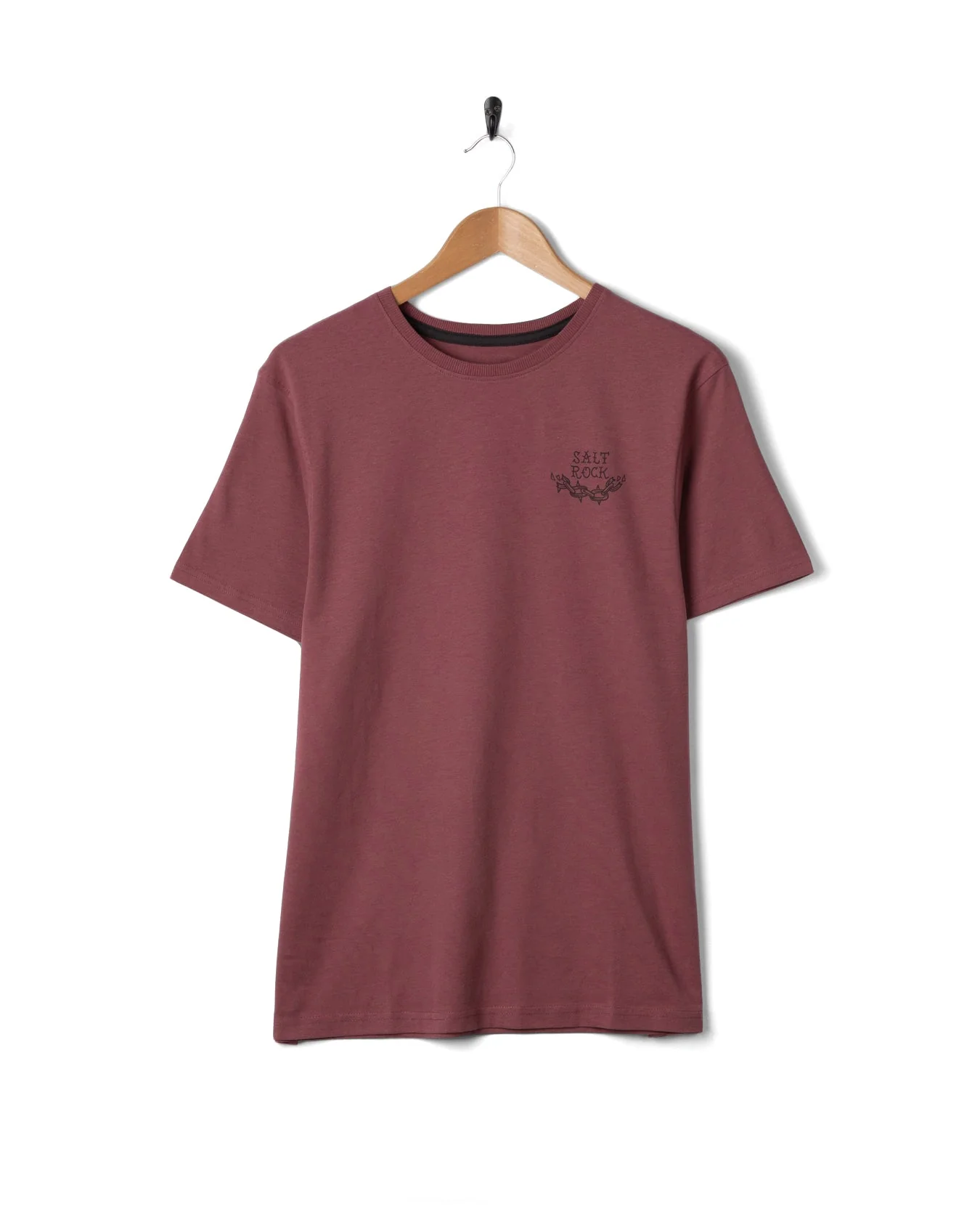 Yesterdays Youth - Mens Short Sleeve T-Shirt - Dark Pink - Image 7