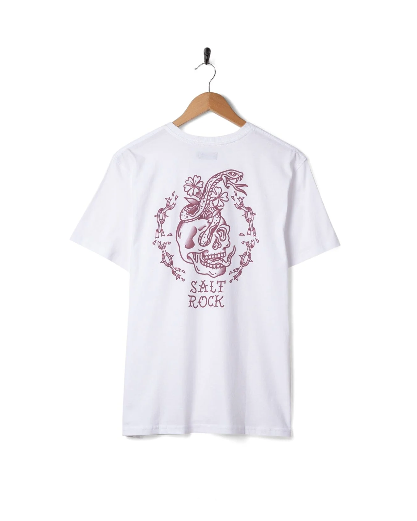Yesterdays Youth - Mens Oversized Short Sleeve T-Shirt - White - Image 4
