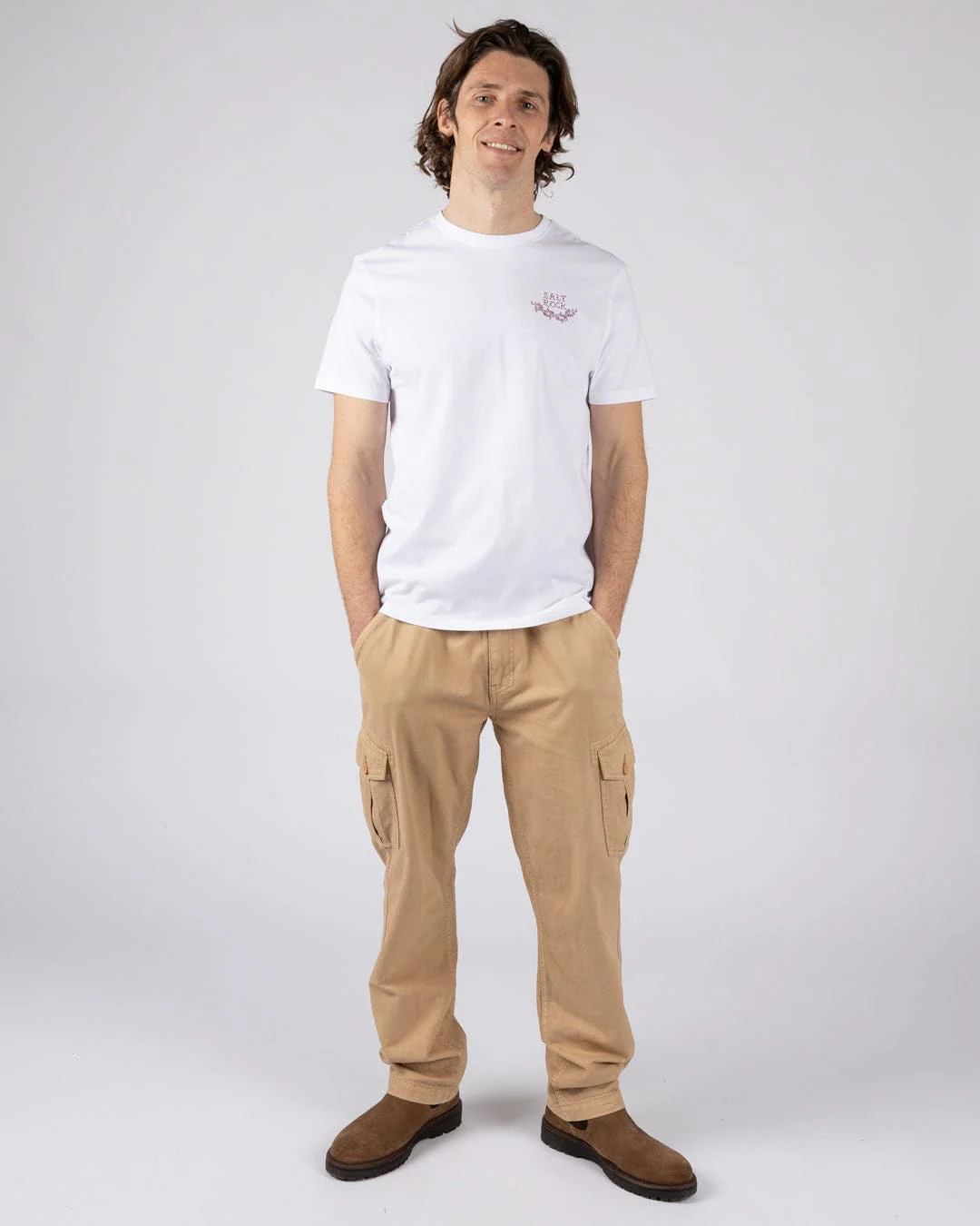 Yesterdays Youth - Mens Oversized Short Sleeve T-Shirt - White - Image 7