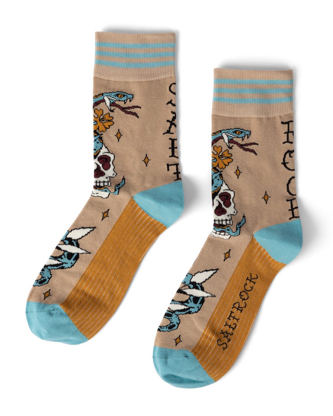Yesterdays Youth - Socks - Beige - Image 3
