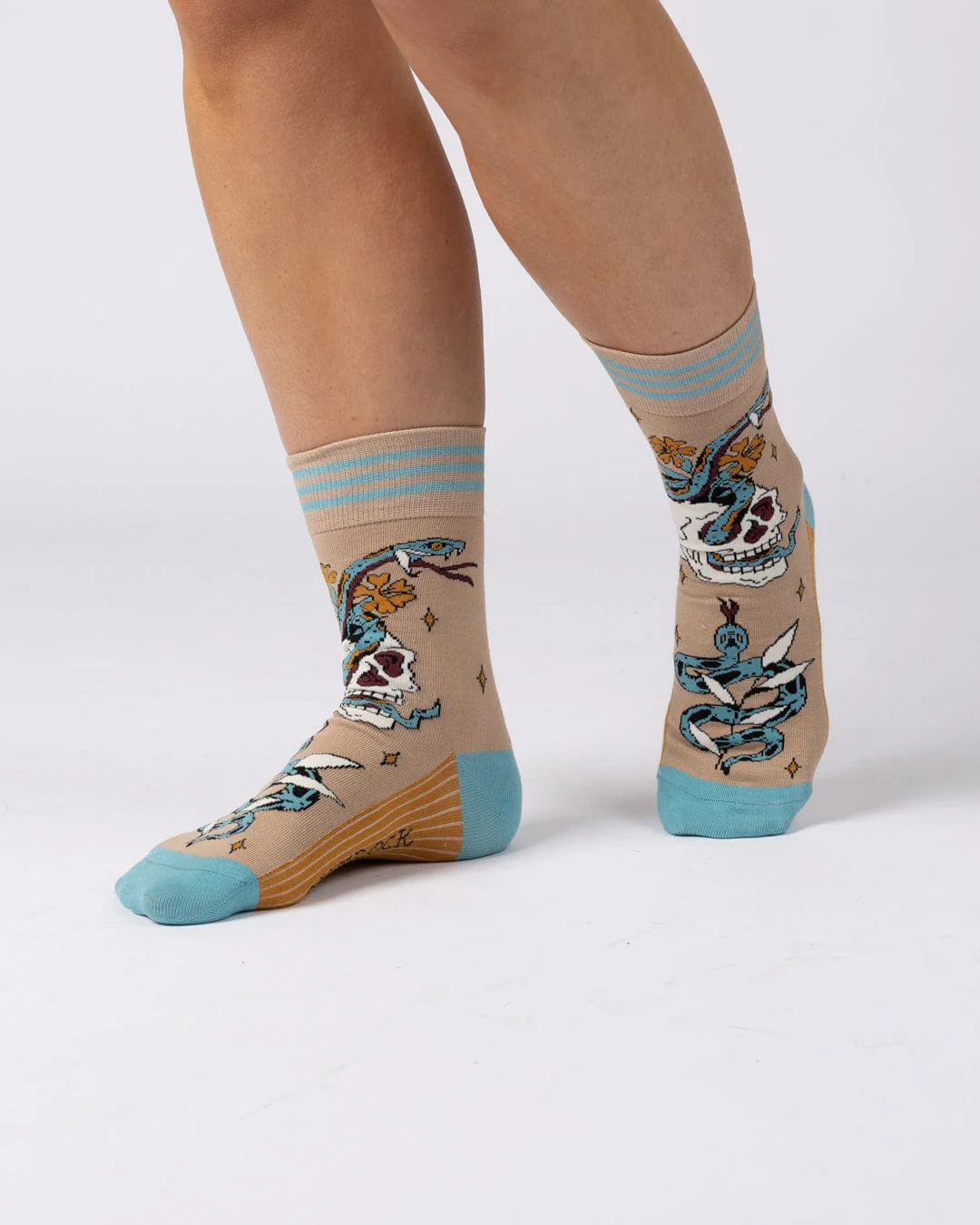 Yesterdays Youth - Socks - Beige - Image 4