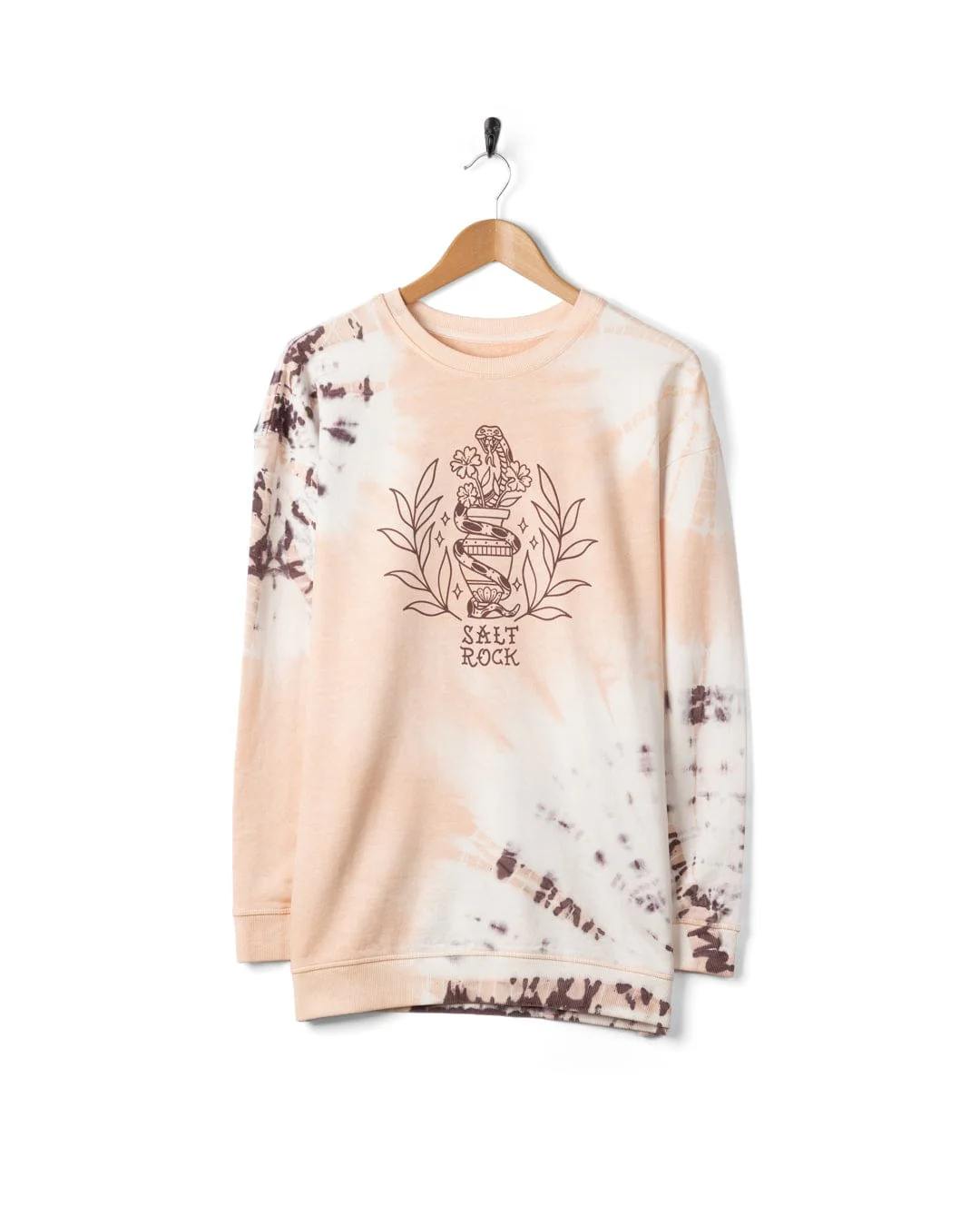 Yesterdays Youth - Womens Oversized Sweatshirt - Orange - Image 4