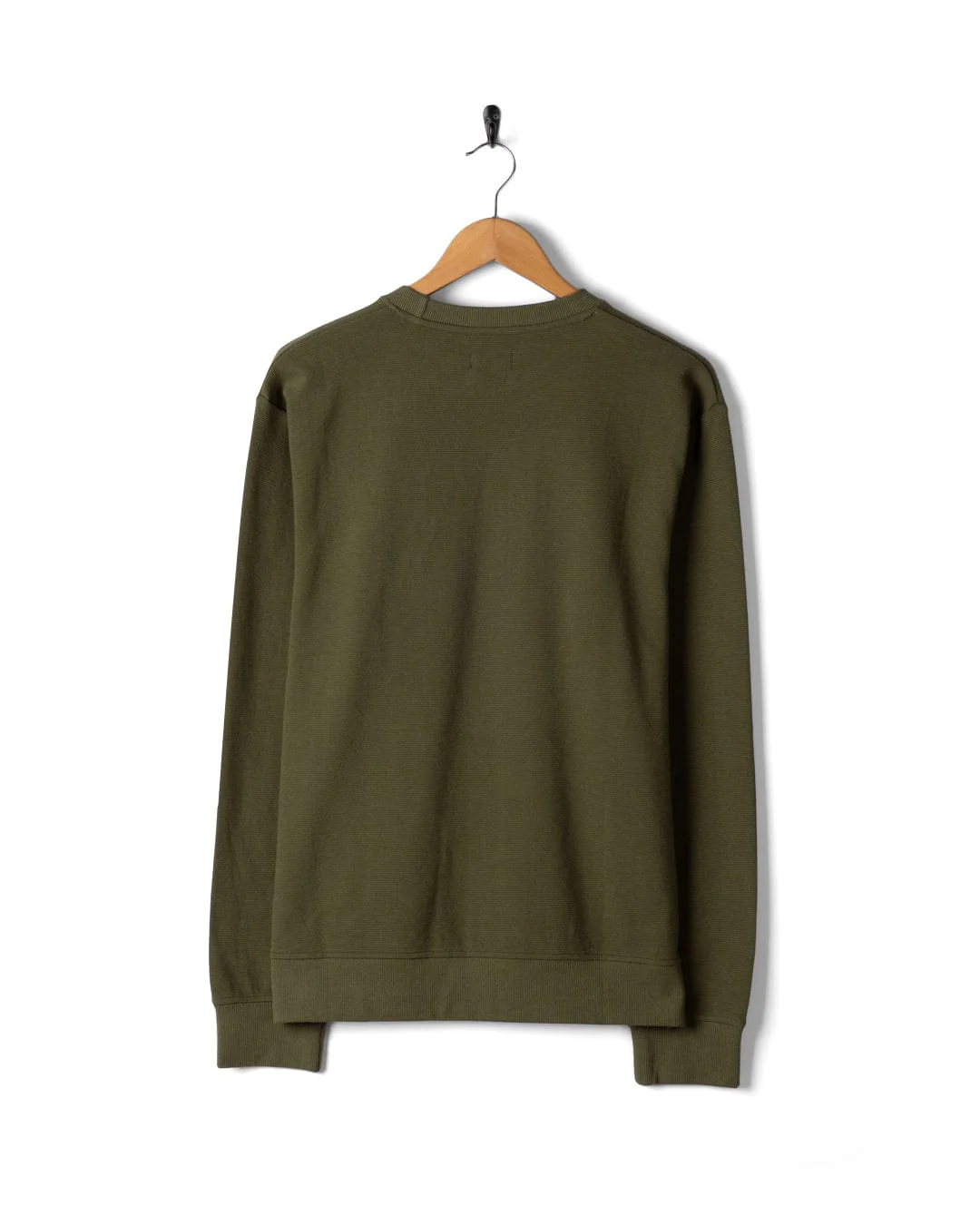 Yin Yang Sun - Mens Sweatshirt - Green - Image 8