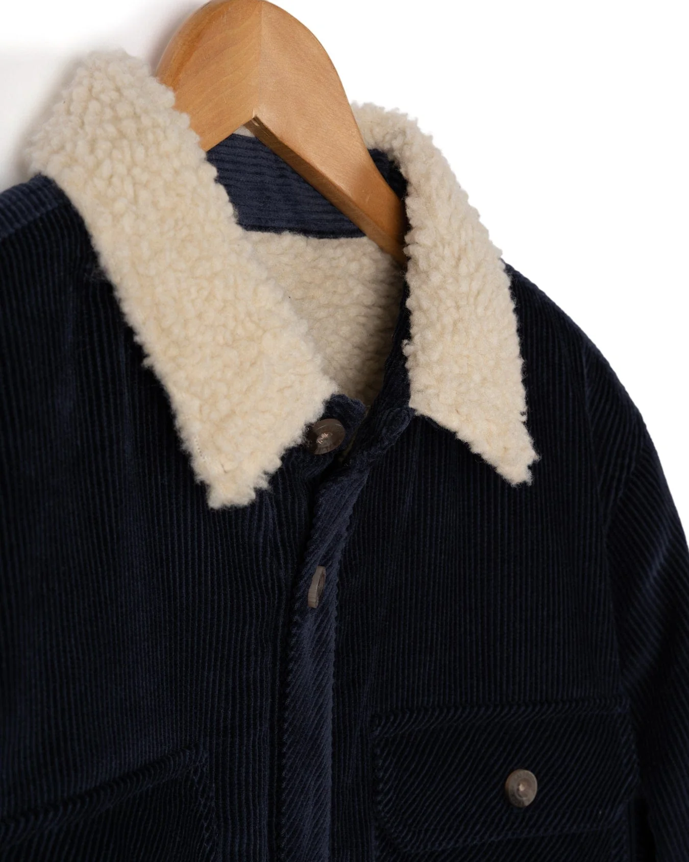 Zeke 2 - Mens Corduroy Shacket - Blue - Image 7