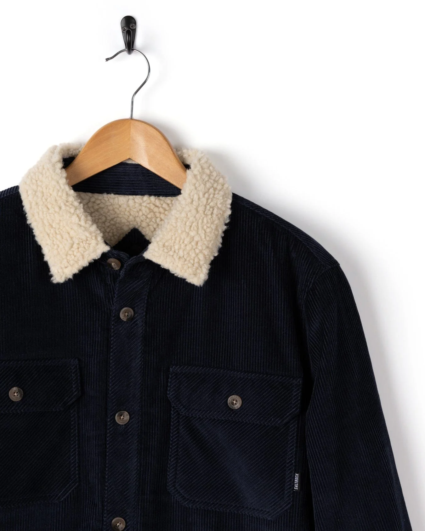 Zeke 2 - Mens Corduroy Shacket - Blue - Image 9